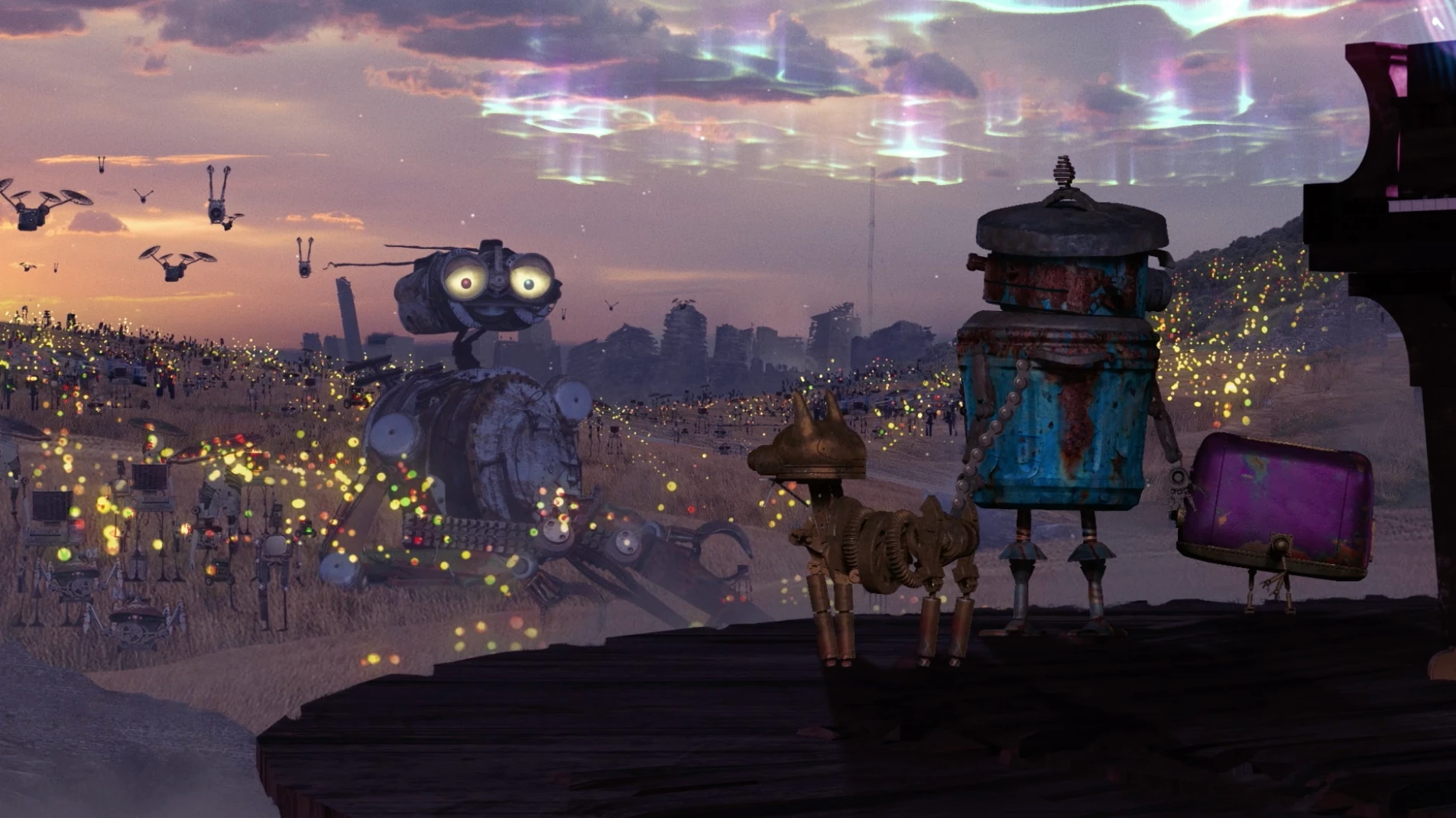 Alternate still from BIPPY THE LITTLE ROBOT
