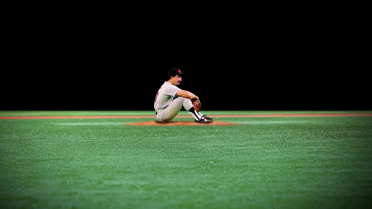 ALONE ON THE MOUND artwork